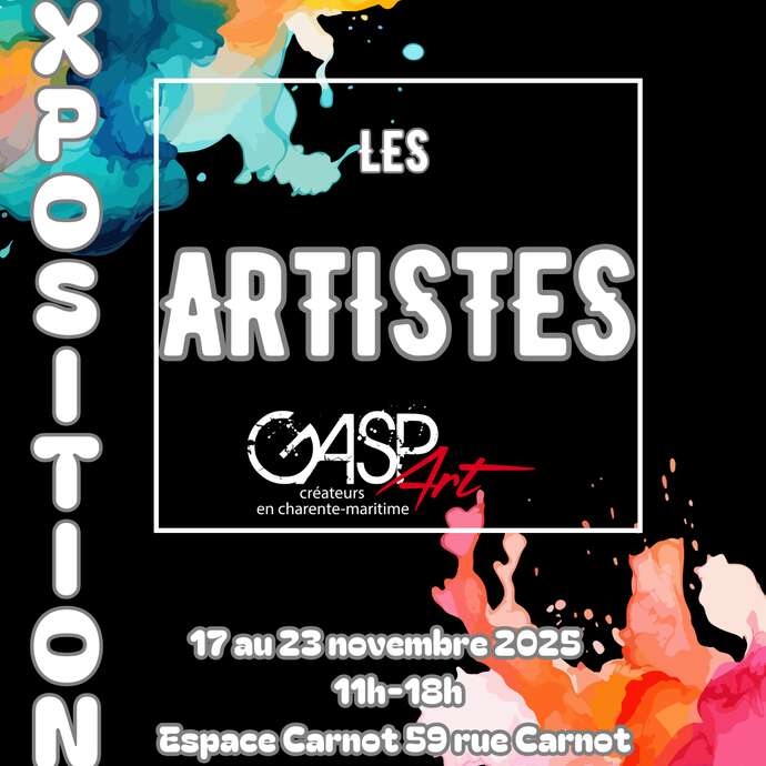 Les artistes Gaspart exposent à l'espace Carnot