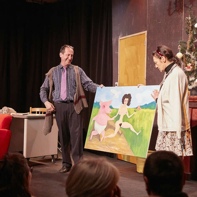 Le père Noël est une ordure fait son reveillon