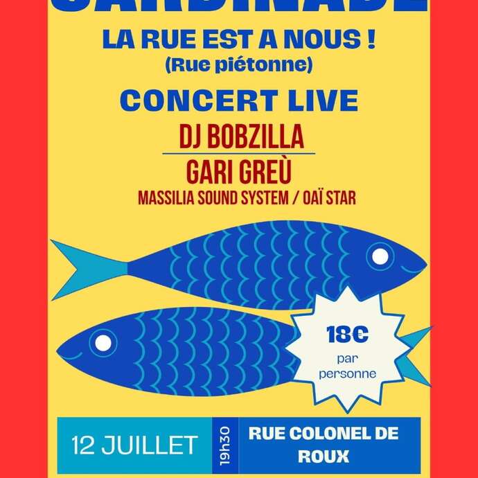 sardinade et concert live