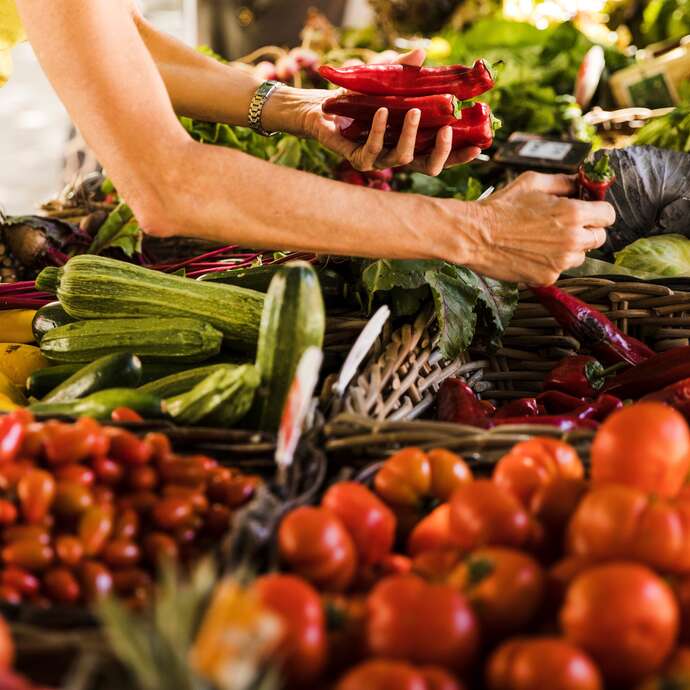 Marché de plein vent