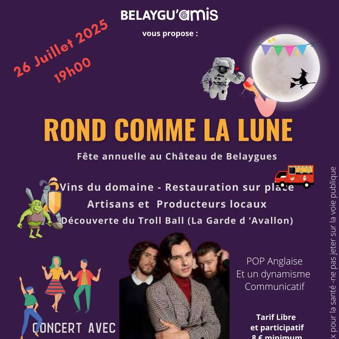 Rond comme la Lune