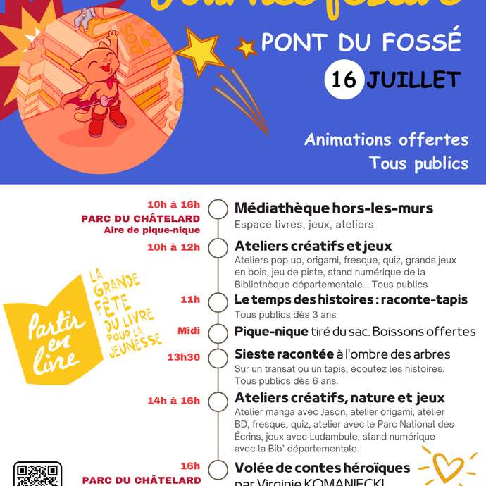 Journée festive Partir en Livre