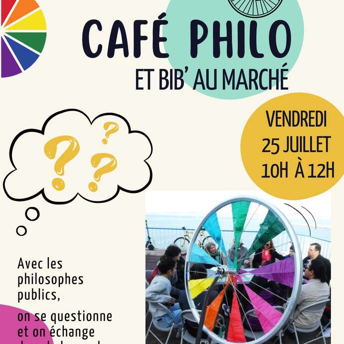 Café philo et bibliothèque hors-les-murs