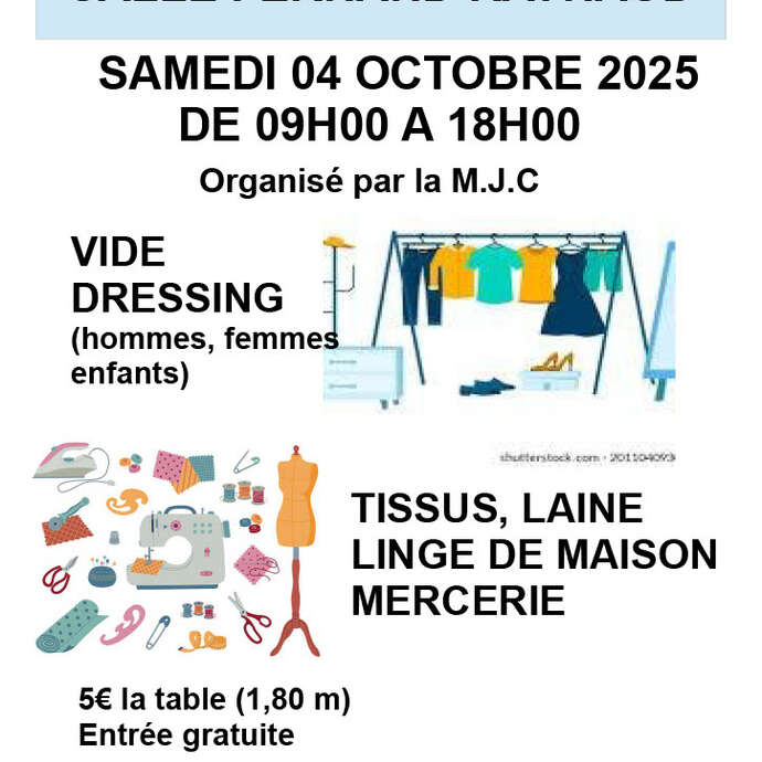 Vide-dressing de la M.J.C.