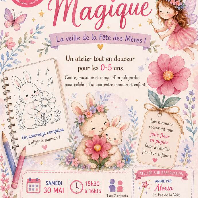 Atelier Conte & Musique - Spécial Fête des Mères