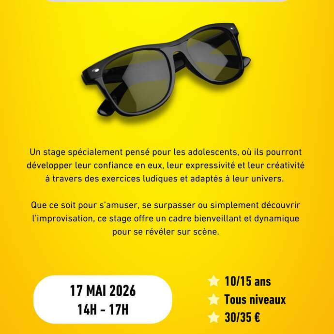 Stage Impro : Initiation Ado