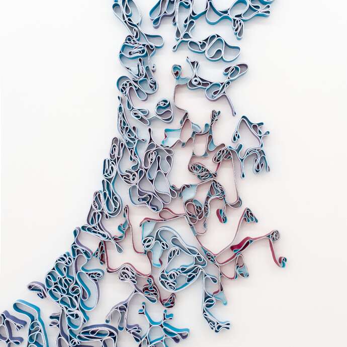 Exposition "Peintures protéiformes" par l'artiste Marie-France Lejeune