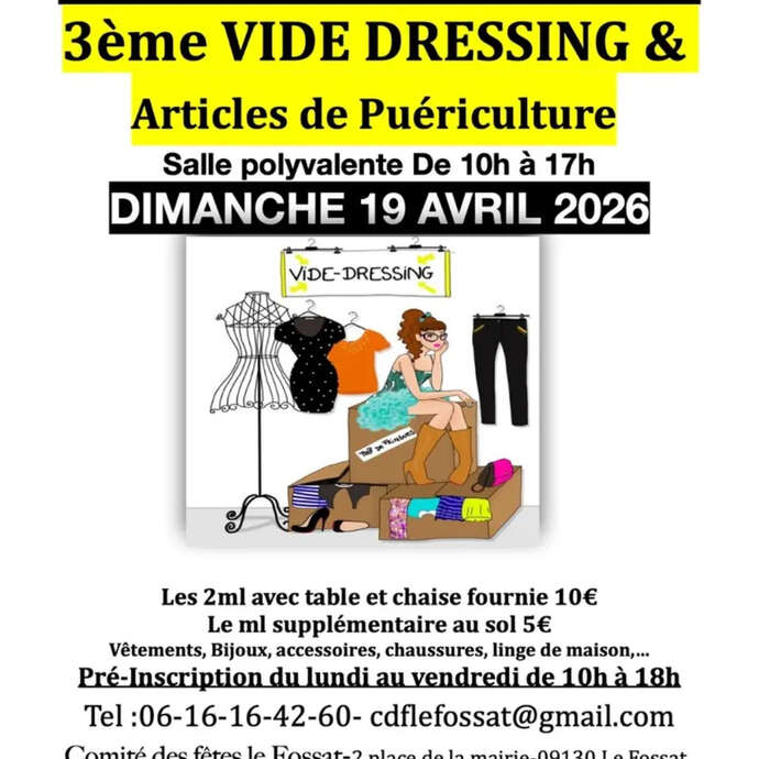 3 ème VIDE DRESSING