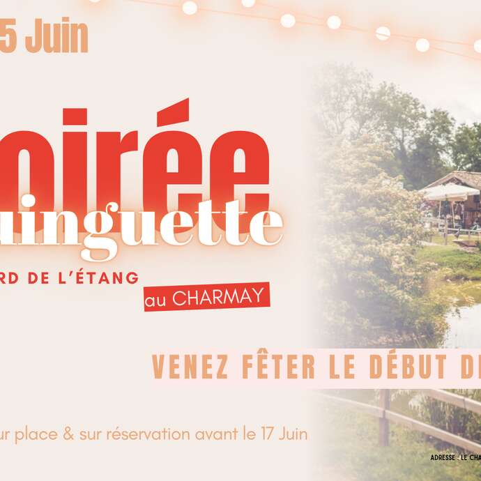 Soirée d'été au Charmay
