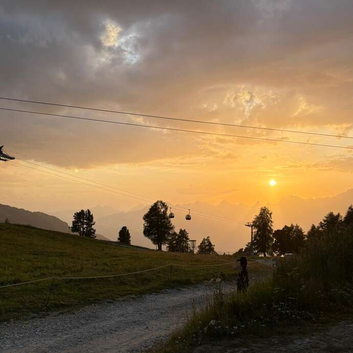 Silent Party à Thyon 2000