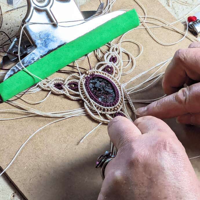 Journée créative Micromacramé