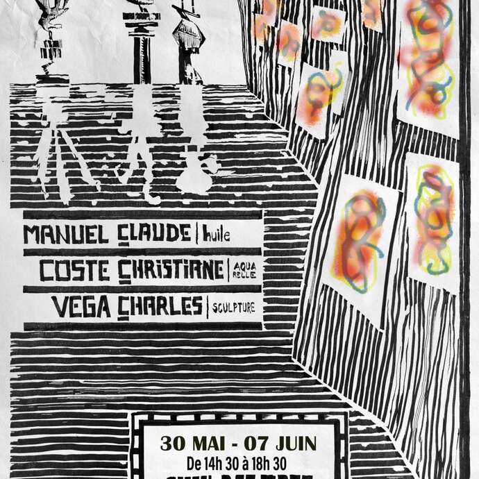 Claude Manuel, Charles Vega, Christiane Coste