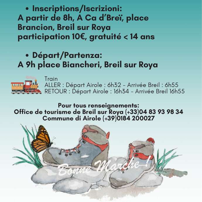 Breil-sur-Roya - Airole walk