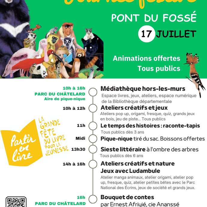 Journée festive Partir en Livre