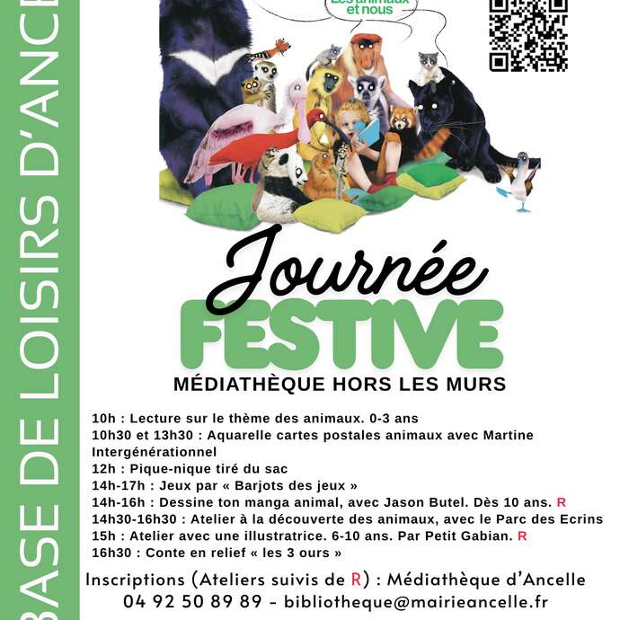 Journée festive : Médiathèque hors les murs