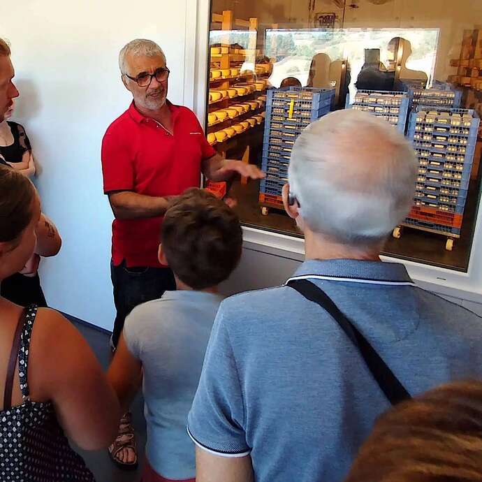 Visite commentée Fromagerie Les 4 Fermes