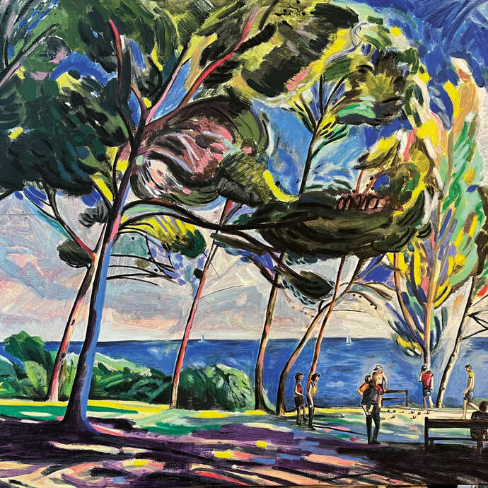 Exposition peinture -Alexandre Imbert : les arbres