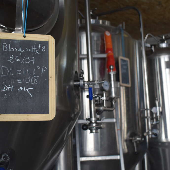 Visite de la brasserie Walpine