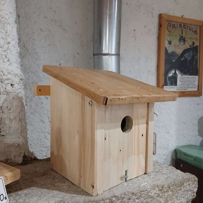 Fabrication d'un nichoir à oiseaux - atelier chantournage avec Robert Brunelin