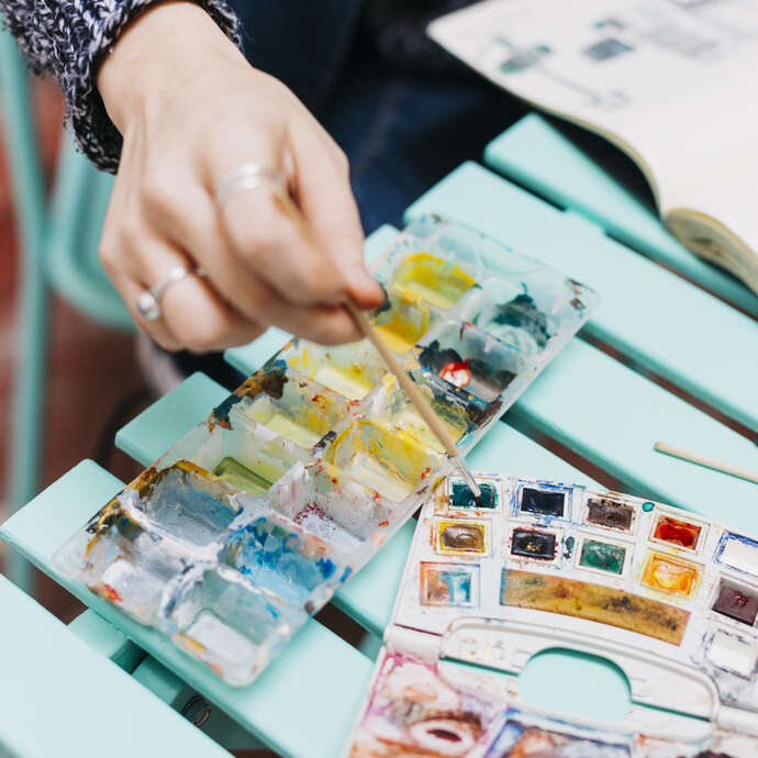 Exposition Aquarelle, Carnet de voyage dans le parc