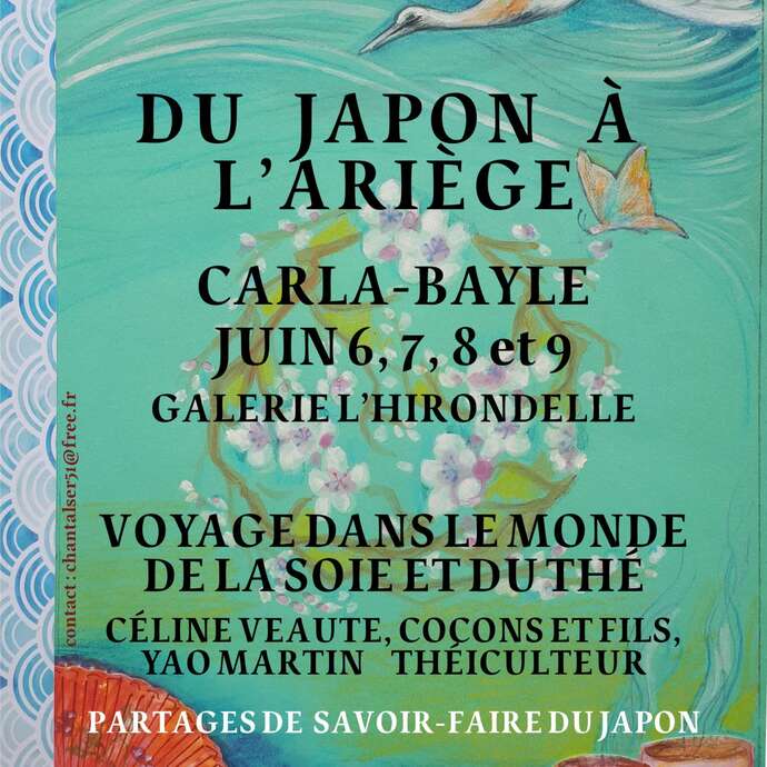 Du Japon à l'Ariège - Voyage dans le monde de la Soie et du Thé