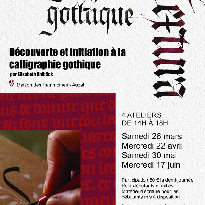 Introduction to Gothic calligraphy