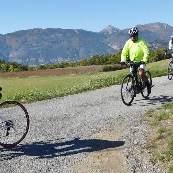 Ancelle à vélo