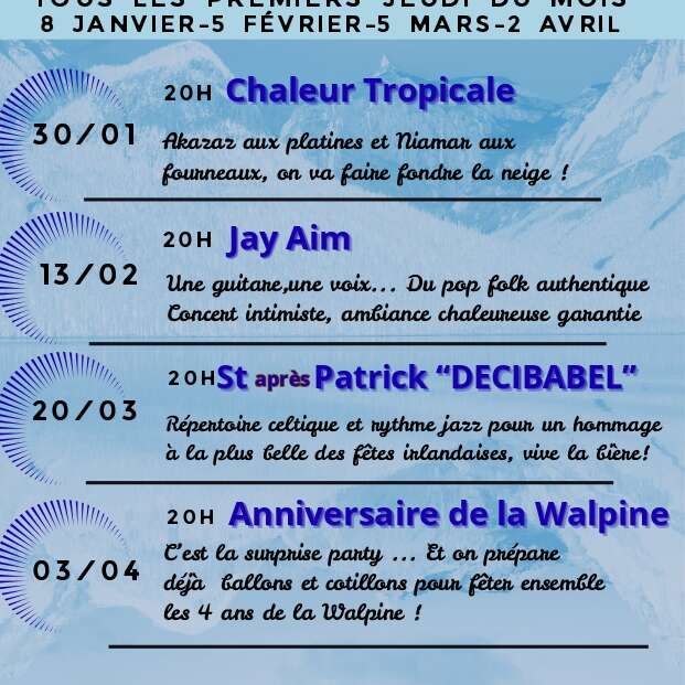 Anniversaire de la Walpine