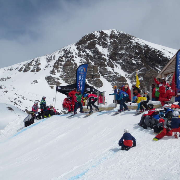 Championnat de France de snowboard !