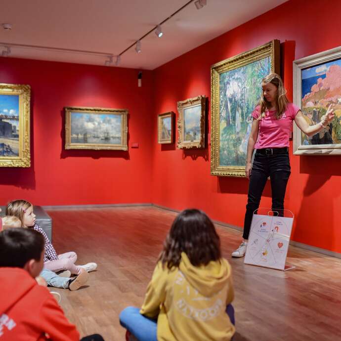 Raconte-moi une histoire au musée des beaux-arts