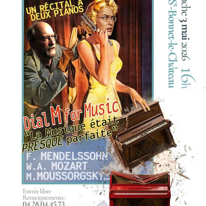 “Dial M for Music” — Récital pour deux pianos