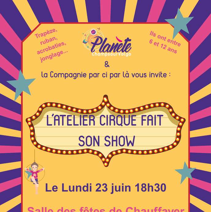 Spectacle de cirque des enfants !