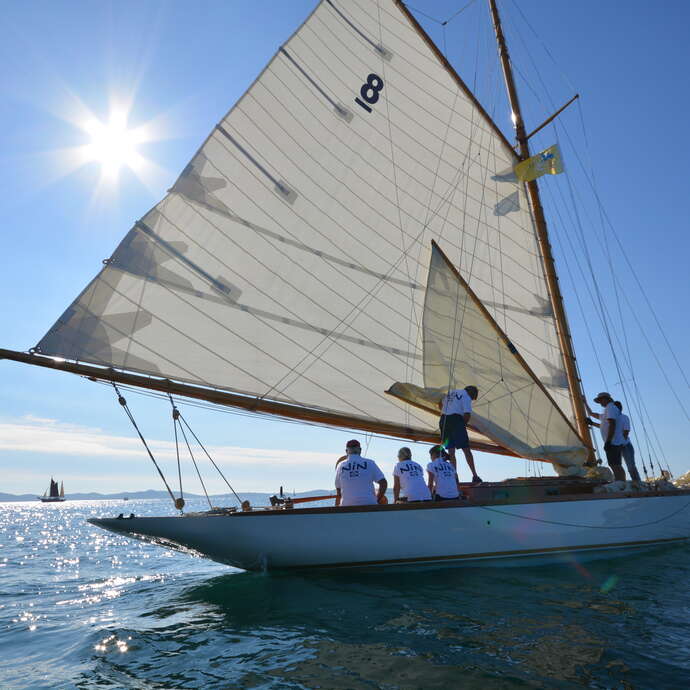 Régate Porquerolle's Classic : Vieux gréements
