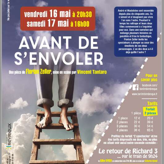 Théâtre : Avant de s'envoler