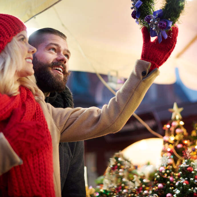 Marché de Noël et illumination du sapin