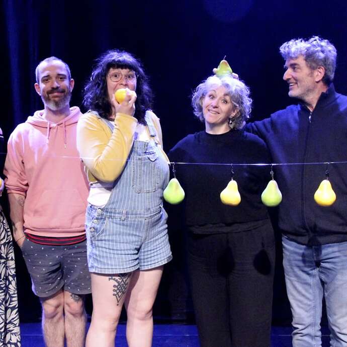 Spectacle Un poirier m'a dit à la salle Jean Dasté