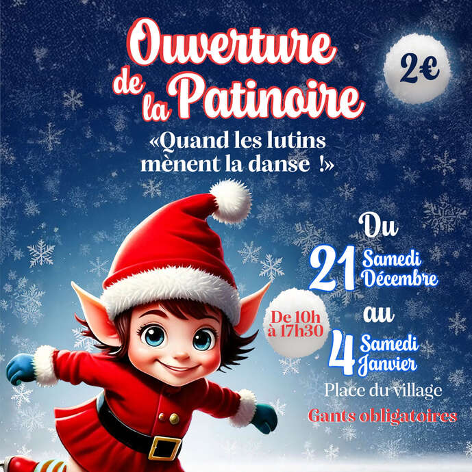 Patinoire de Noël à Auriol