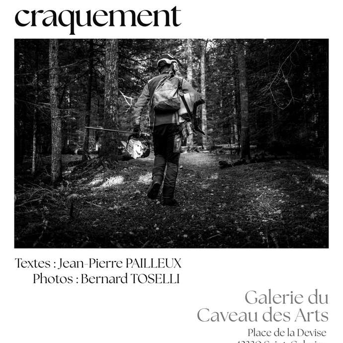 Exposition "Au coeur du craquement" de Bernard Toselli et Jean-Pierre Pailleux