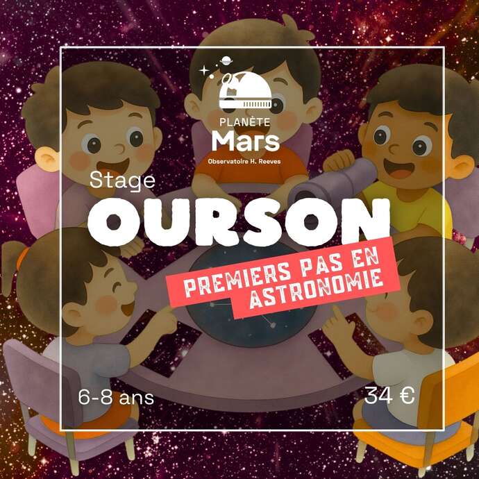 Ourson : Premiers pas en astronomie
