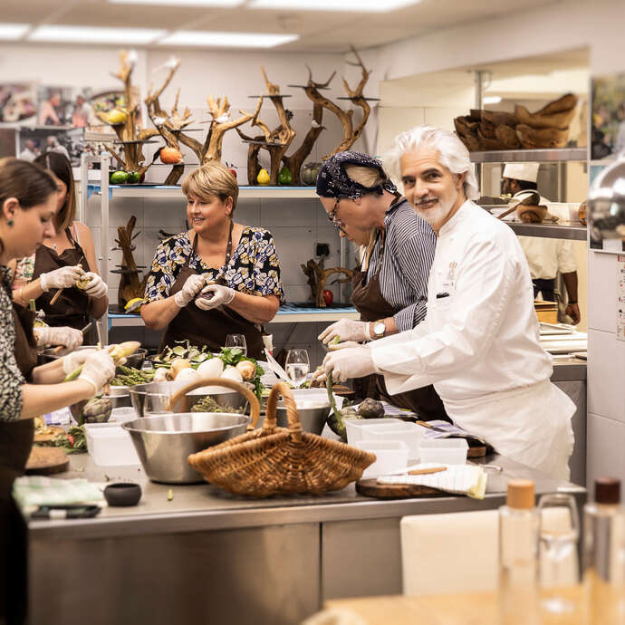 Cours de cuisine par Xavier Mathieu