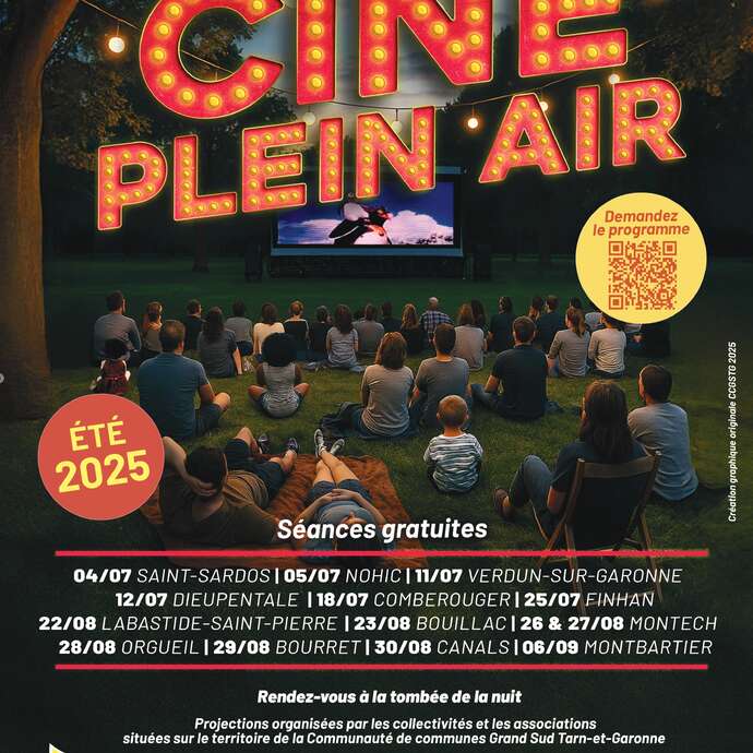 Ciné Plein Air en Grand Sud Tarn-et-Garonne