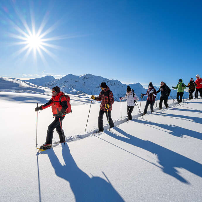 Sortie raquette : Grand nord, grand angle !