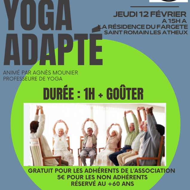 Atelier yoga adapté