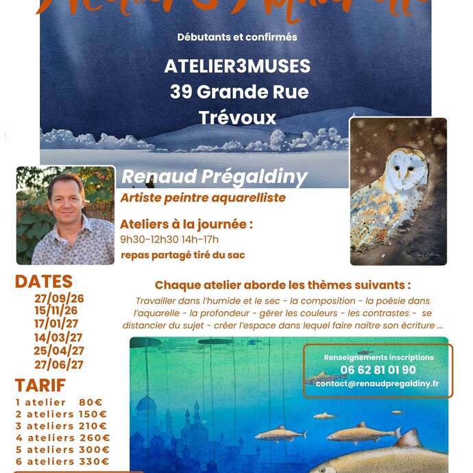 Ateliers aquarelle