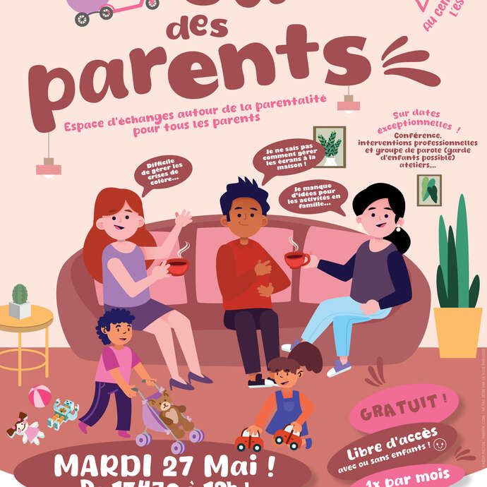 Poussettes et trottinettes, le café des parents autour de la parentalité !