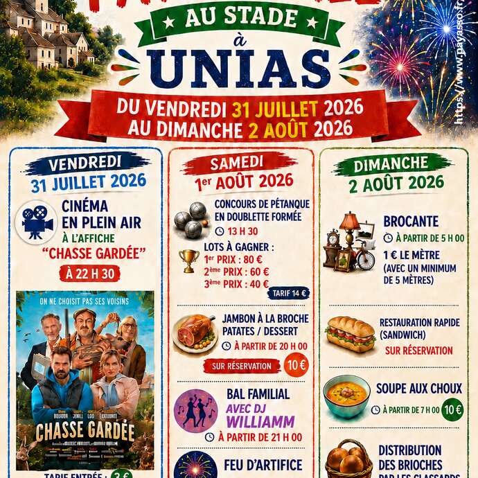 Fête patronale et vide grenier