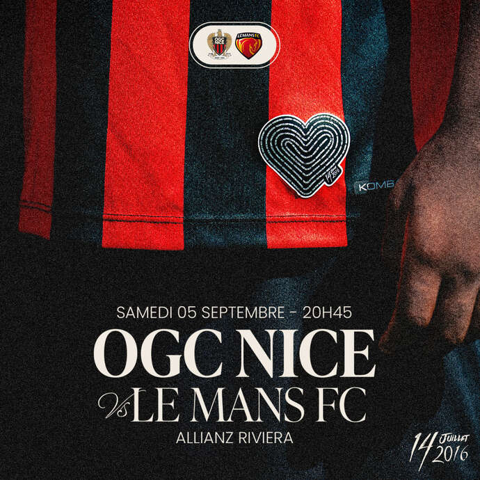 Match Ligue 1 - OGC NICE / Le Mans FC