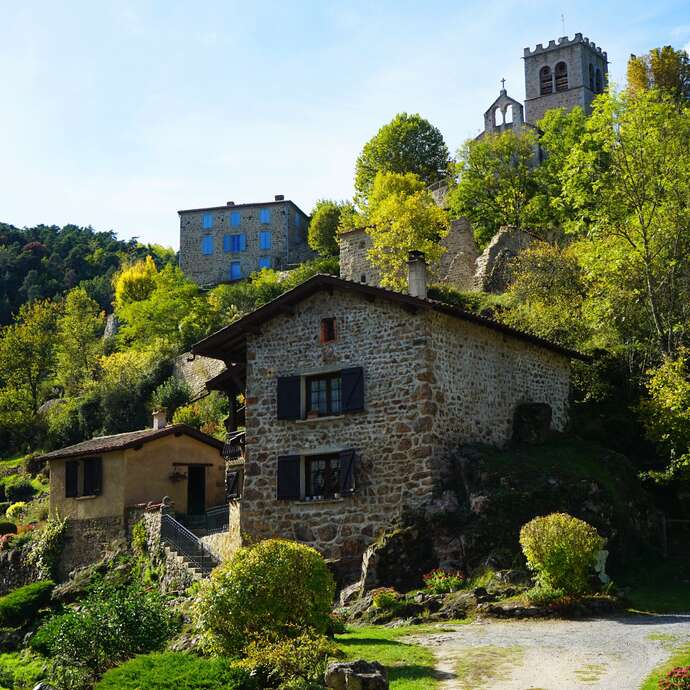 Descente d'Ecotay - 56 itinéraires VTT