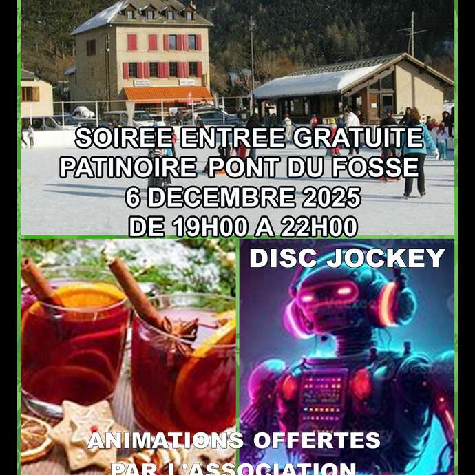 Soirée DJ à la Patinoire