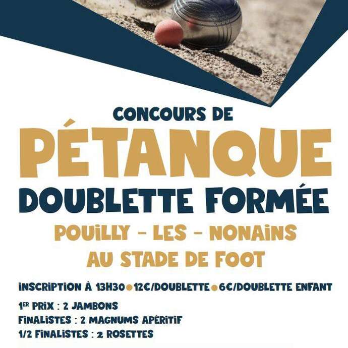 Concours de pétanque